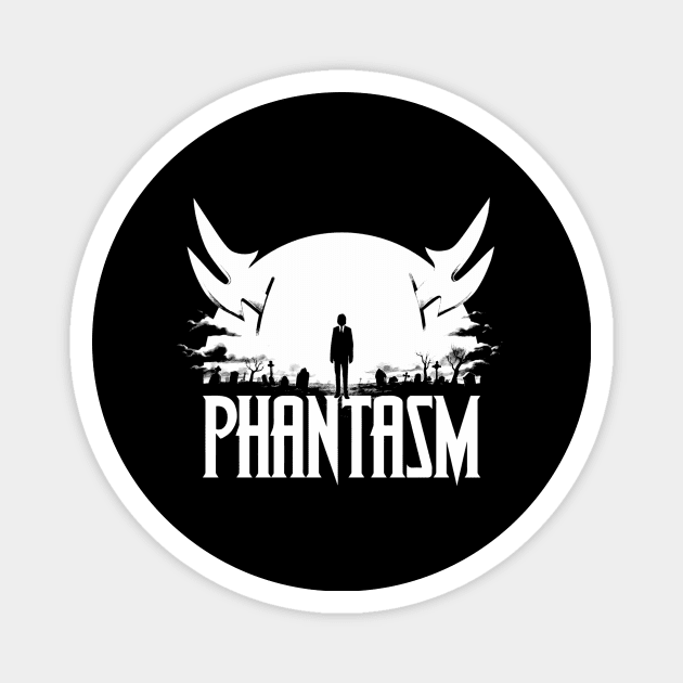Phantasm (Black Print) Magnet by Miskatonic Designs